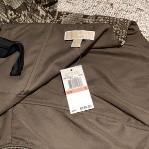 Michael Kors animal print sleeveless dress.